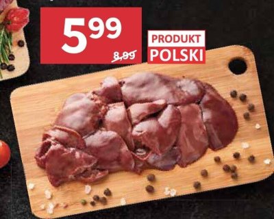 Wątróbka z kurczaka promocja w Stokrotka