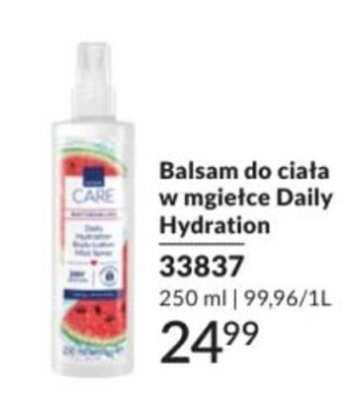 Balsam do ciała w mgiełce Daily Hydration promocja w AVON