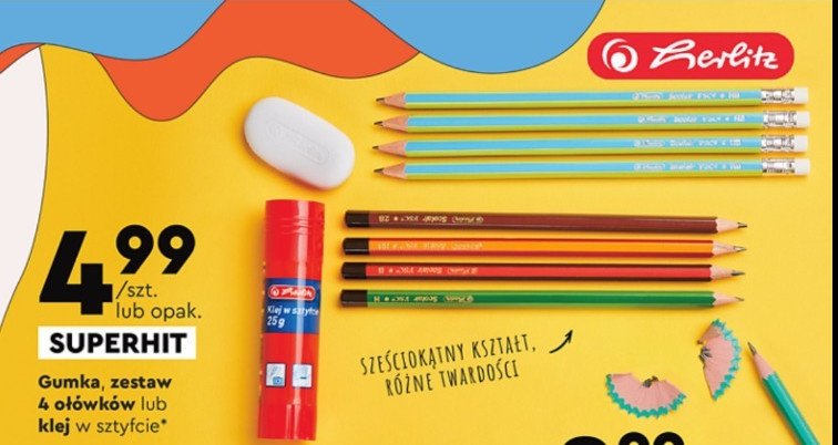 Ołówki z gumką Herlitz promocja