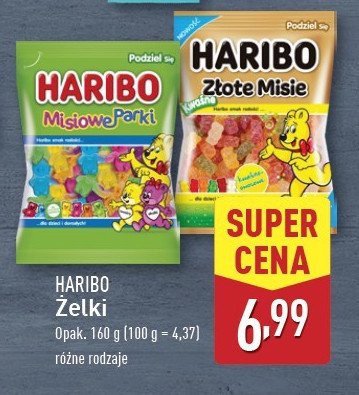 Żelki Haribo misiowe parki promocja w Aldi