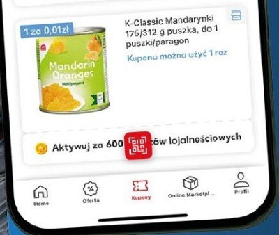 Mandarynki w puszce promocja w Kaufland