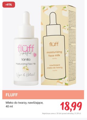 Mleko do twarzy nawilżające Vanilla 40 ml promocja w Rossmann