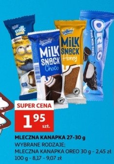 Baton mleczny miód Milino promocja