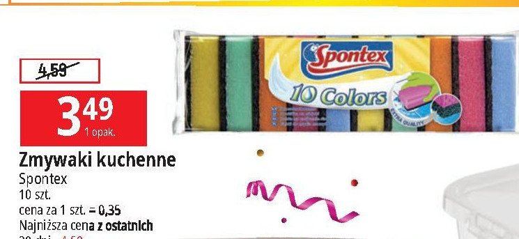 Zmywak kuchenny Spontex promocja