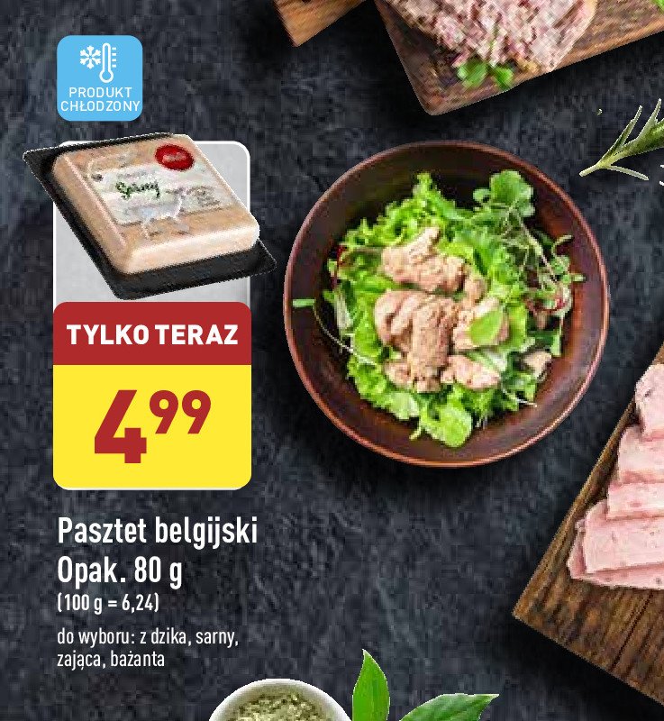 Pasztet belgijski z sarny Nauta promocja