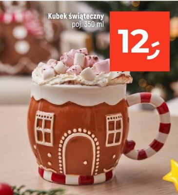 Kubek świąteczny poj. 350 ml promocja w Dealz