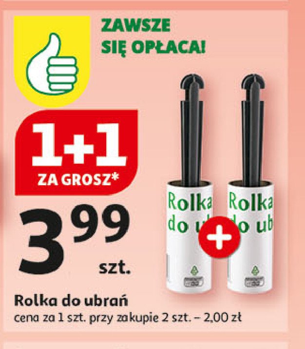 Rolka do ubrań Podniesiony kciuk promocja