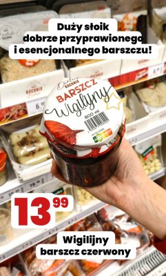 Barszcz wigilijny Biedronki Kuchnia promocja w Twój Market