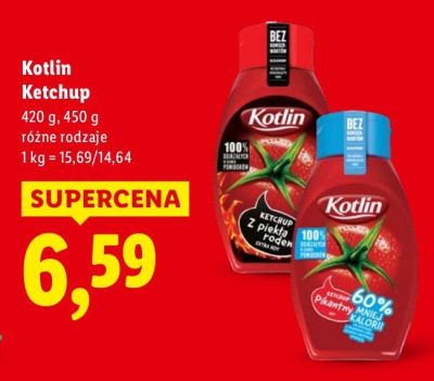 Ketchup Kotlin promocja w Lidl