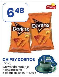 Natchosy nacho cheese Doritos promocja