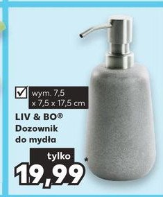 Dozowownik do mydła Liv & bo promocja