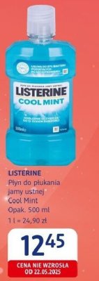 Płyn do płukania jamy ustnej LISTERINE Cool Mint promocja w Drogerie DM
