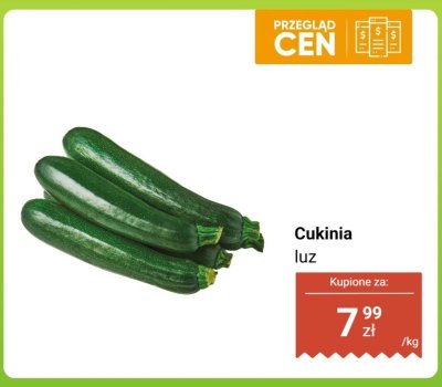 Cukinia luz promocja w Dino
