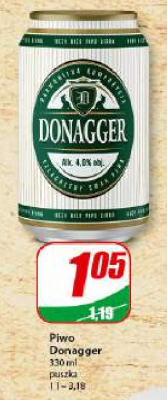 Piwo Donagger promocja