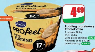 Pudding proteinowy Profeel 2 rodzaje promocja w Dino