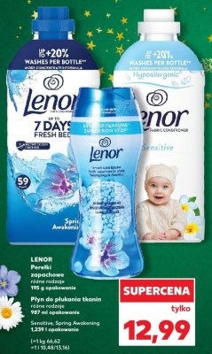 Perełki zapachowe LENOR różne rodzaje 195 g promocja w Kaufland