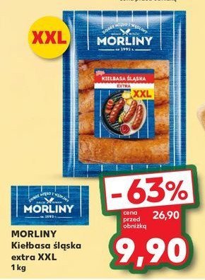 Kiełbasa śląska extra Morliny promocja w Kaufland
