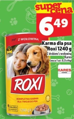 Karma dla psa Roxi 1240 g promocja w TOPAZ