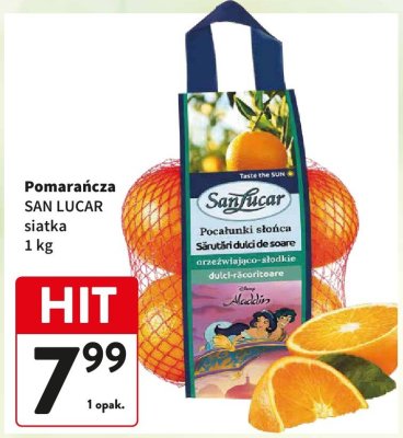 Pomarańcza SAN LUCAR  promocja w Intermarche