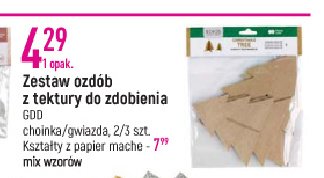 Ozdoby z tektury kszta艂ty promocja