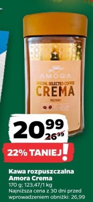 Kawa rozpuszczalna Crema promocja w Netto