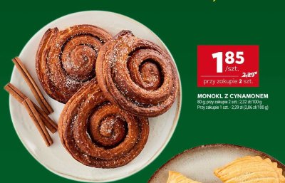 Monokl z cynamonem 80 g promocja w Stokrotka