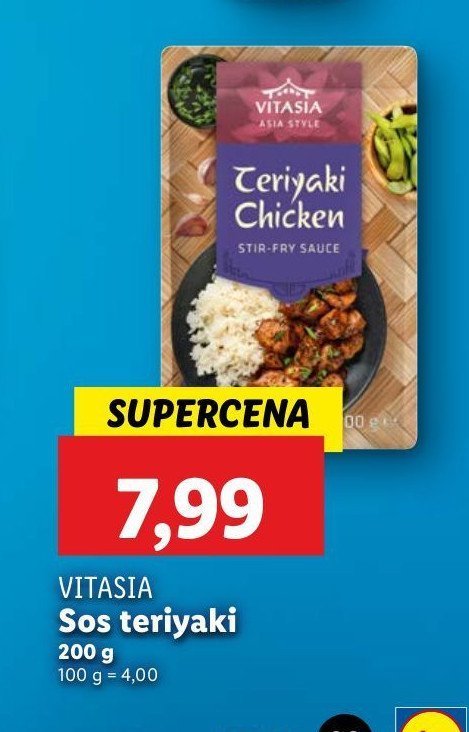 Sos teriyaki Vitasia promocja