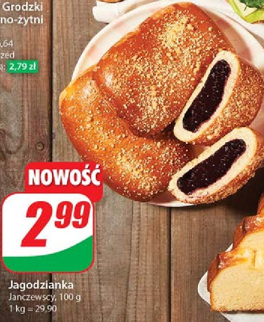 Jagodzianka Janczewscy promocja w Dino