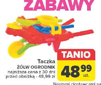 Taczka z akcesoriami 偶贸艂w ogrodnik promocja