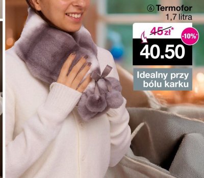 Termofor idealny przy bólu karku promocja w Woolworth