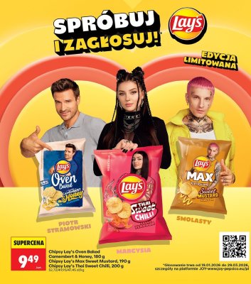 Chipsy Thai Sweet Chilli Lay's promocja w Biedronka