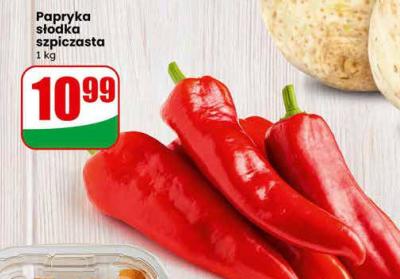 Papryka słodka szpiczasta promocja w Dino