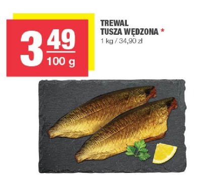 Tusza trewala wędzona promocja w SPAR