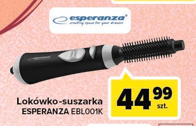 Lokówko-suszarka do włosów Esperanza promocja