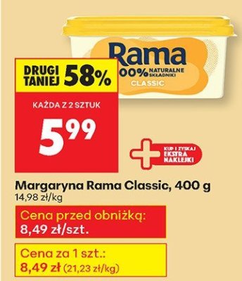 Margaryna promocja w Biedronka
