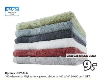 Ręcznik UPPSALA 50x90 cm promocja w Jysk