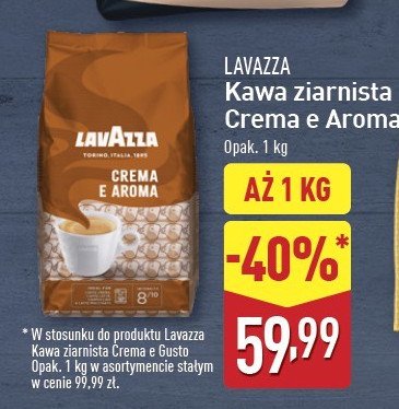 Kawa Lavazza crema & aroma promocja