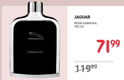 Woda toaletowa Classic Black 100 ml promocja w Rossmann