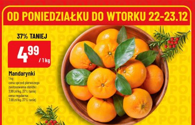Mandarynki promocja w POLOmarket