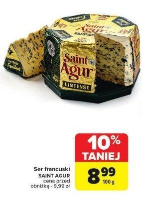 Ser Saint Agur L'intense promocja