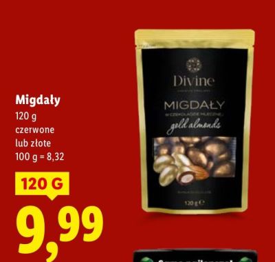 Migdały czerwone promocja w Lidl