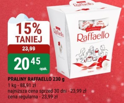 Praliny Raffaello 230 g promocja w bi1