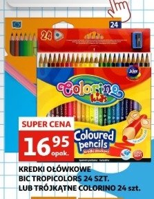 Kredki ołówkowe trójkątne Colorino kids promocja