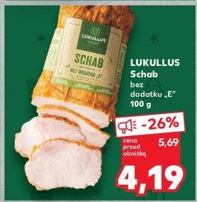 Schab bez dodatku e Lukullus promocja w Kaufland