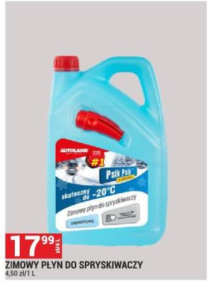 Zimowy płyn do spryskiwaczy promocja w Merkury Market