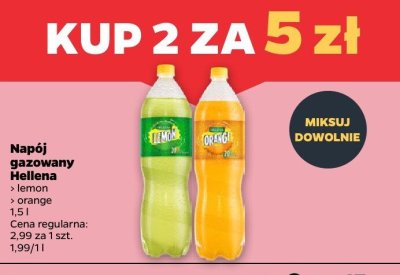 Napój gazowany Hellena orange promocja w Netto