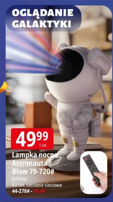 Lampka nocna Astronauta Blow 79-720# promocja w Leclerc