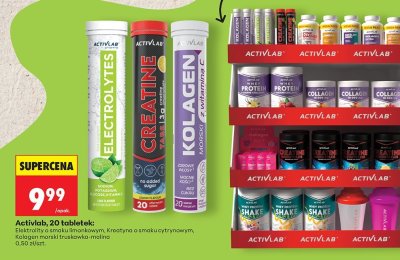 Elektrolity o smaku limonkowym promocja w Biedronka