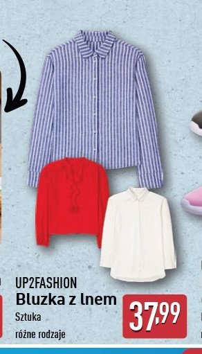 Bluzka z lnem m-xl Up2fashion promocja w Aldi