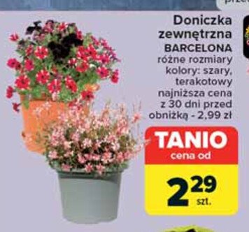 Doniczka barcelona promocja